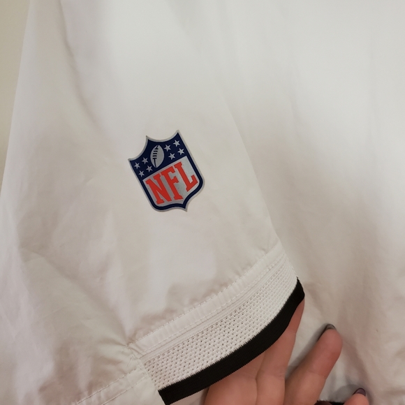 Nike NFL Cleveland Browns Sideline Coaches Half-Zip Short Sleeve Jacket Large - Picture 8 of 10